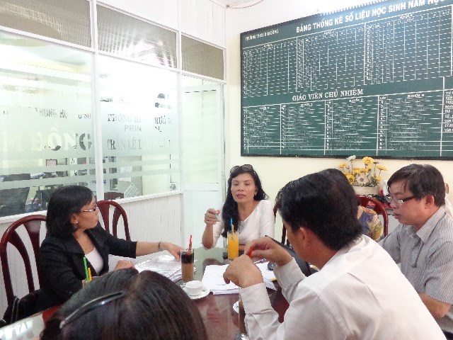Một số hình ảnh khảo sát chính thức năm học 2013-2014